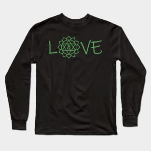 Love Heart Chakra Long Sleeve T-Shirt